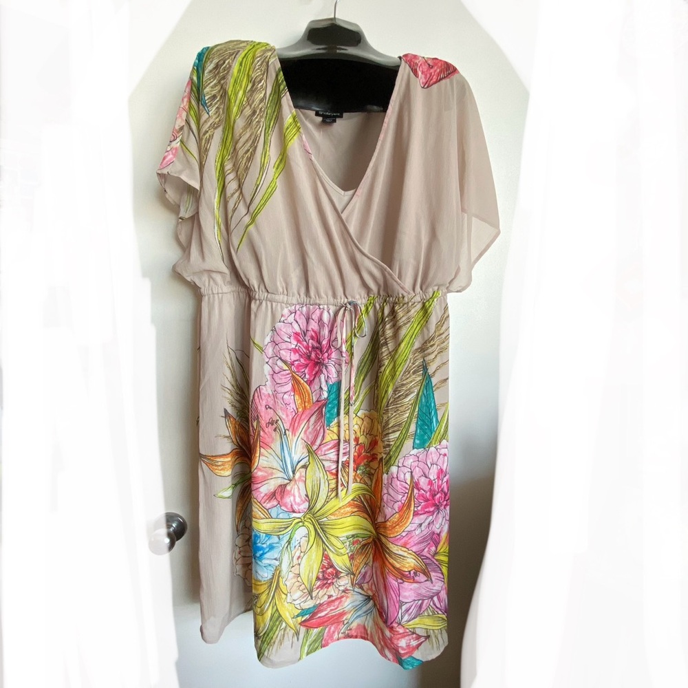 Lane Bryant Vibrant Floral Dress - Plus 24